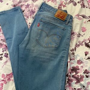 Levi’s jeans 711 light blue